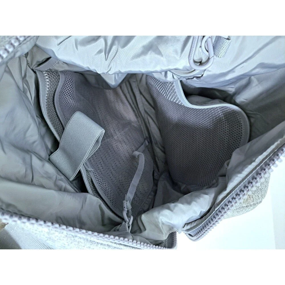 Dagne Dover Backpack Indi Diaper Bag Heather Grey Travel Pack Baby Sack Large